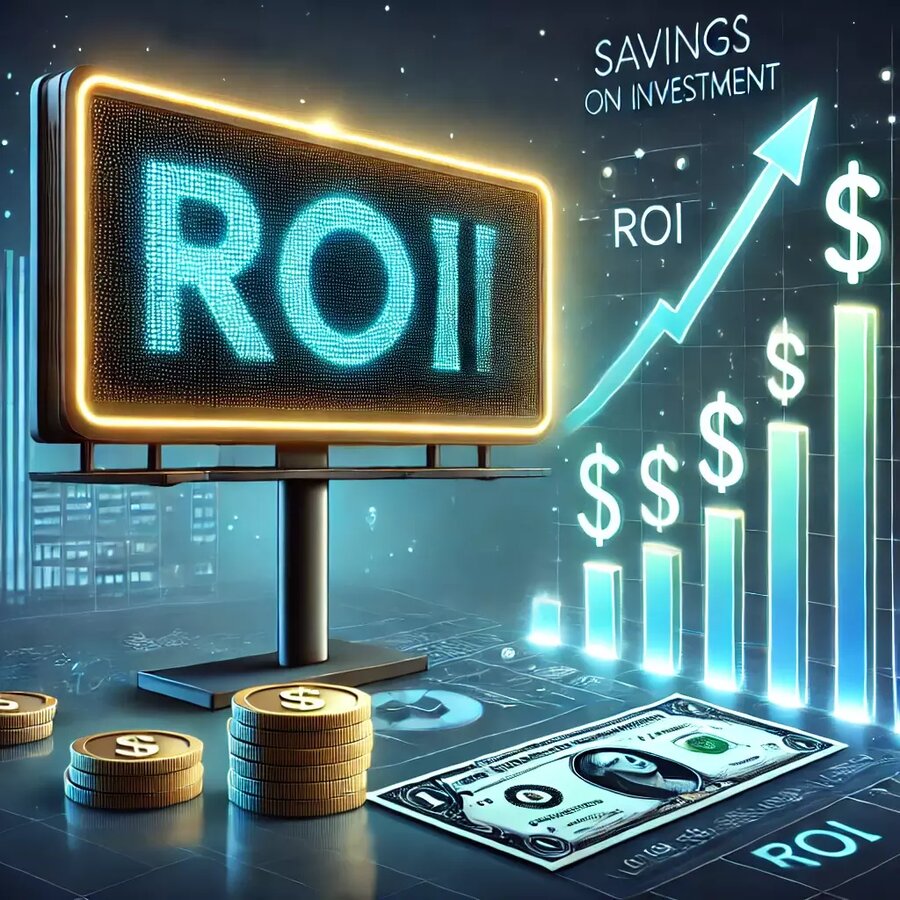 Savings and Return on Investment in LED Advertising: Facts and Figures